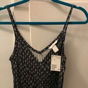 H&M Summer Dress -  V Neck, Faux Wrap Skirt